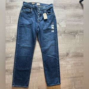 Levi's  501 Curve Dark Blue Straight-Leg